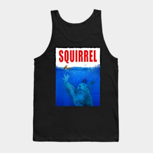 Squirrel Serenade Forest Frolics, Stylish Tee for Nature Lovers Tank Top